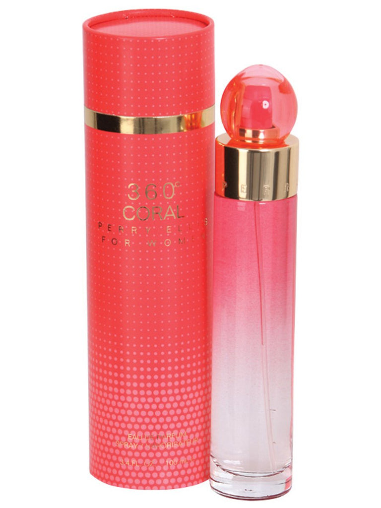 Perfume para Dama PERRY ELLIS * 360° CORAL 3.4 OZ EDP SPRAY